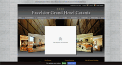 Desktop Screenshot of excelsiorgrandhotelcatania.com